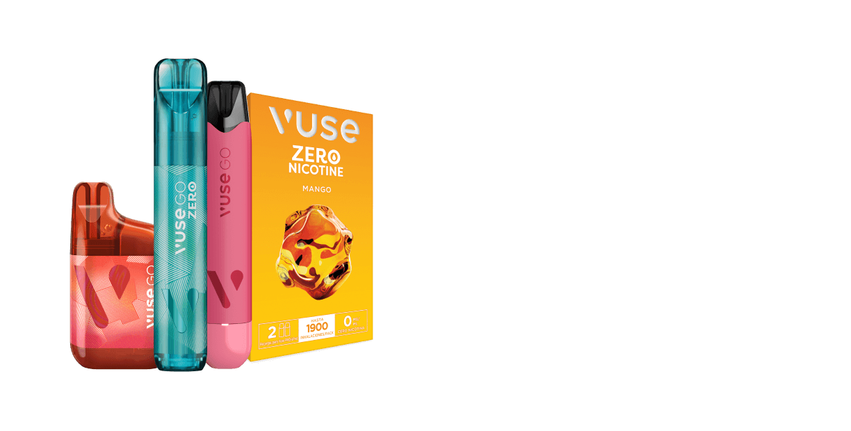 Vuse GO 1000 Box - Vaper desechable sin nicotina